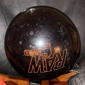 Hammer Raw Black Bowling Ball